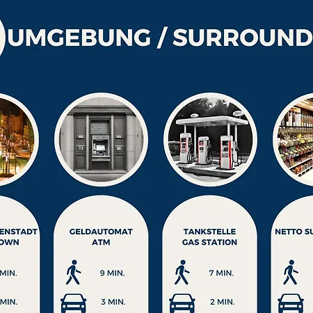 Апартаменты Rtr - Fuer Bis Zu 2 Personen - Voll Ausgestattet - Zentrum - Smart Tv - Wifi - Modern Херне