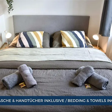 Rtr - Fuer Bis Zu 2 Personen - Voll Ausgestattet - Zentrum - Smart Tv - Wifi - Modern Διαμέρισμα *