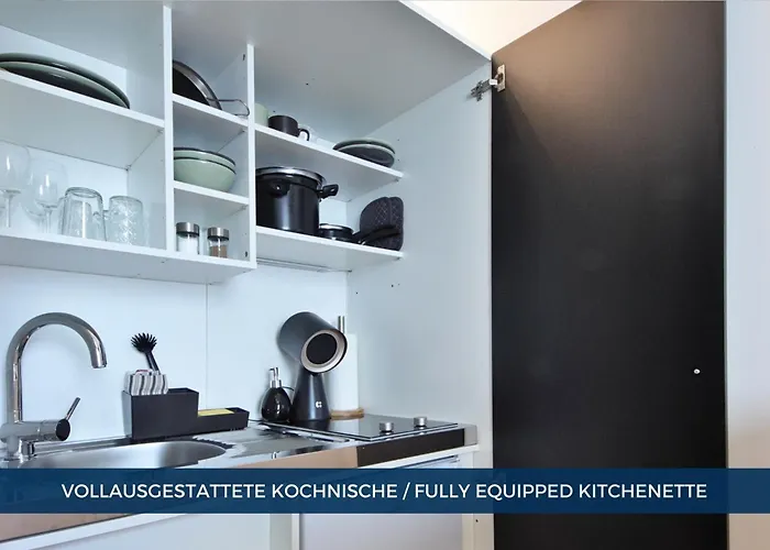 Appartement Rtr - Fuer Bis Zu 2 Personen - Voll Ausgestattet - Zentrum - Smart Tv - Wifi - Modern Herne