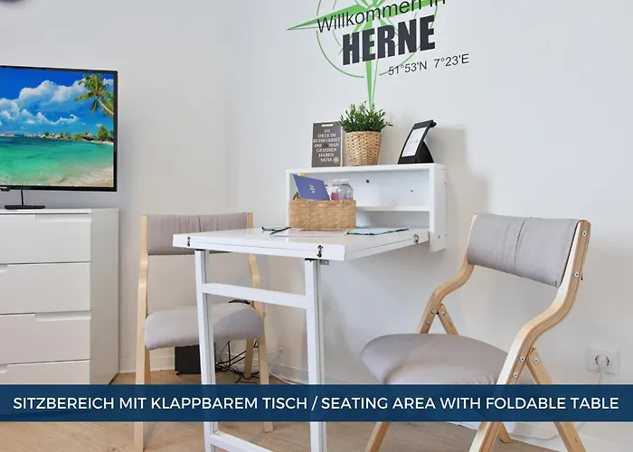 Rtr - Fuer Bis Zu 2 Personen - Voll Ausgestattet - Zentrum - Smart Tv - Wifi - Modern * Herne