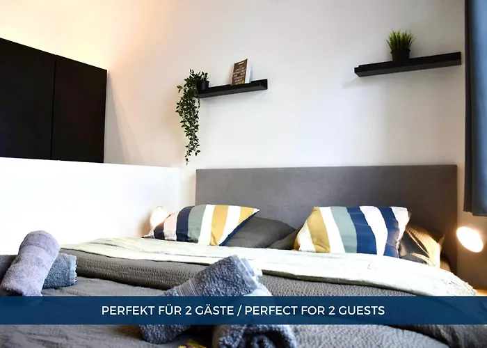 Rtr - Fuer Bis Zu 2 Personen - Voll Ausgestattet - Zentrum - Smart Tv - Wifi - Modern * Herne